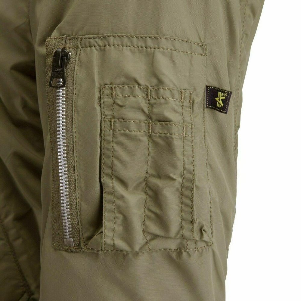 Alpha Industries Jacket XL Mens L-2B DragonFly Blo - Picture 3 of 4